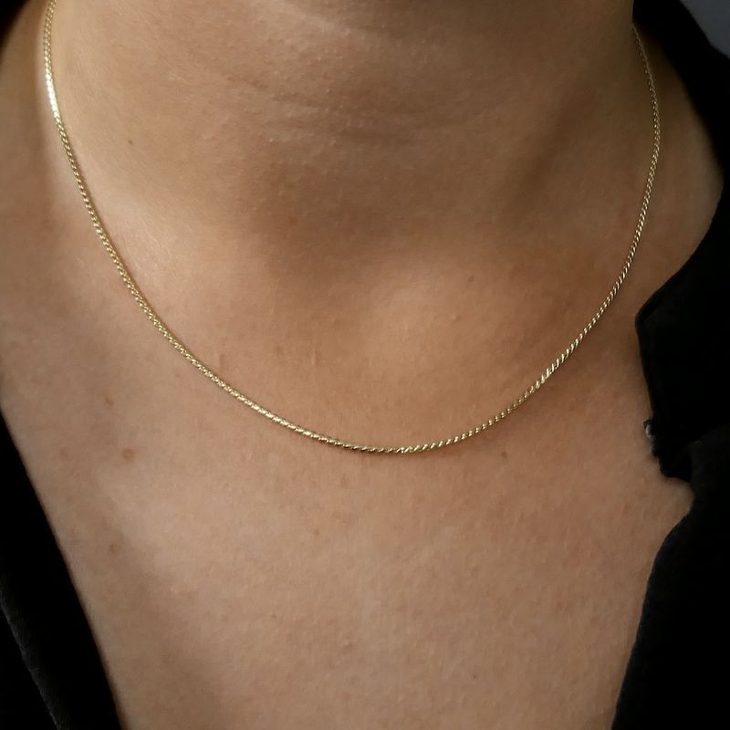 Image 9 of Gold S-link chain