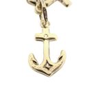 Image 4 of Gold pendant; Faith, hope and love