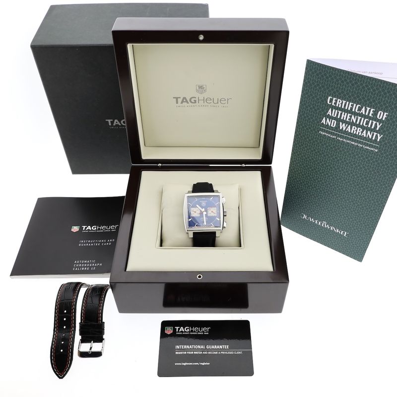 Image 4 of TAG Heuer Monaco CAW2111; Chronograph men's watch