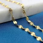 Image 2 of Gold Fantasy Link Necklace; 22 Karat; 45 cm
