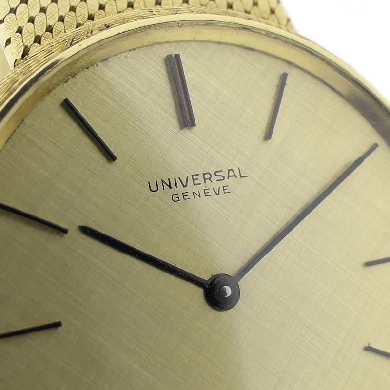 Image 6 of Universal Geneva; Vintage 18k gold men's watch
