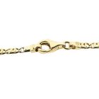 Image 4 of Bicolor Gold Falcon Eye Link Necklace