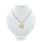 Image 7 of Gold zodiac sign pendant; Cancer