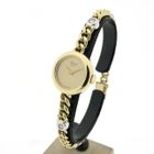 Image 2 of Chopard Geneva Cocktail Watch 3707; Vintage 18k gold women's watch with diamonds