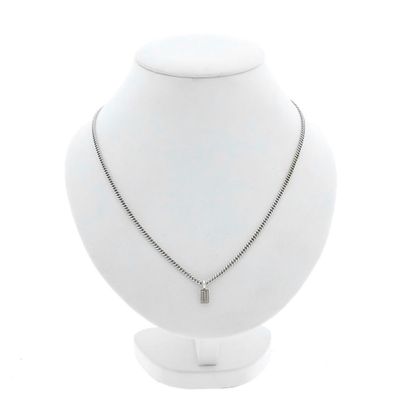 Image 1 of Silver Buddha to Buddha necklace