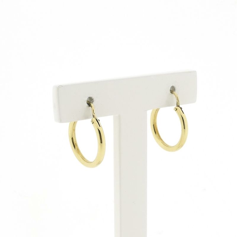 Image 3 of Gold earrings
