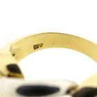 Image 6 of Two-tone gold link ring