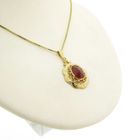 Image 8 of Gold pendant with carnelian | Vintage