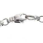 Image 5 of Silver matte link bracelet | 19 cm