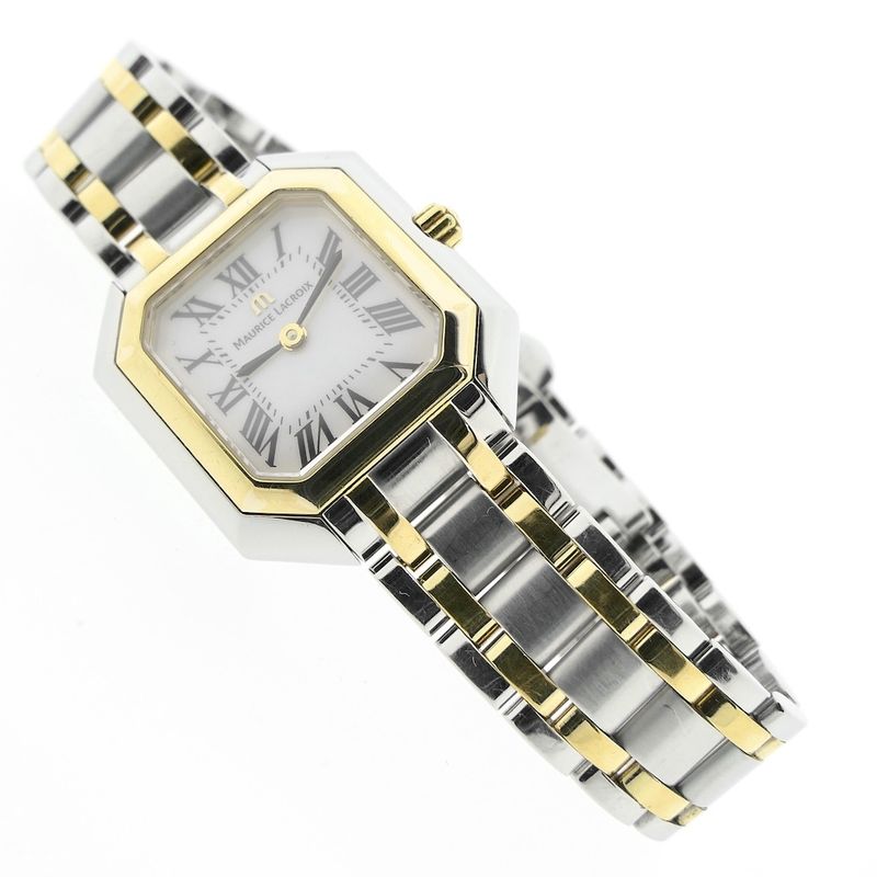 Image 11 of Maurice Lacroix Les Classiques; Gold/steel ladies watch