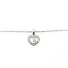 Image 12 of 18K white gold necklace with 0.19 ct. diamond | Chopard