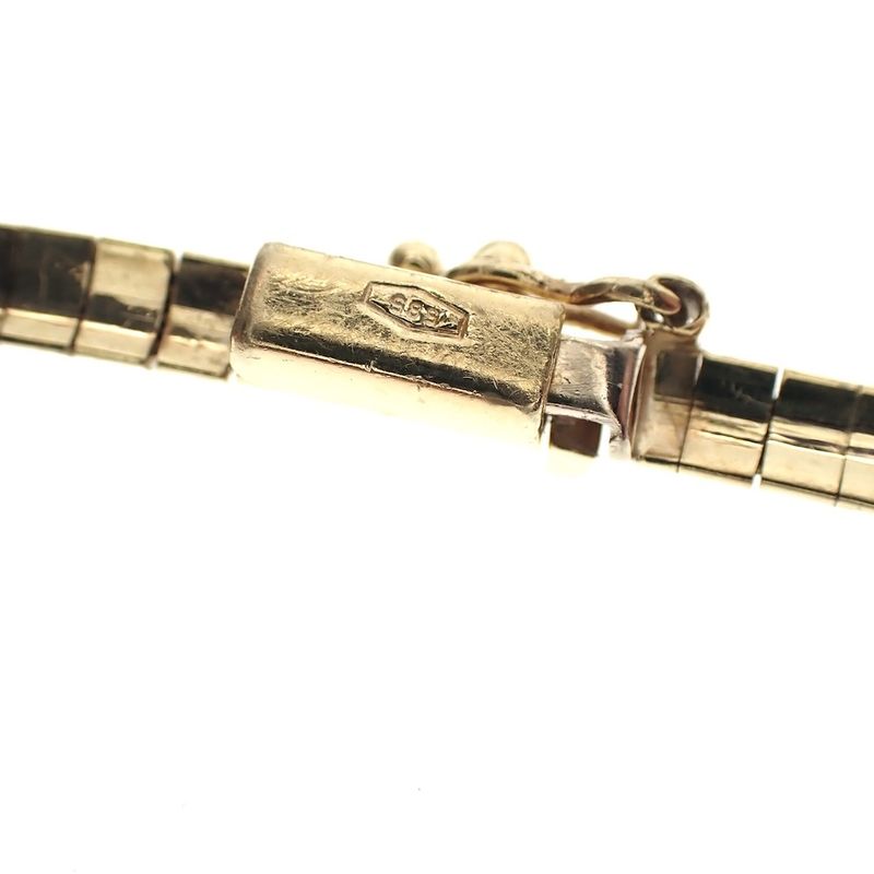 Image 3 of Gold Omega necklace; Women | 44 cm