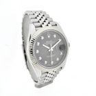 Image 3 of Rolex Datejust 41mm 'Rhodium Diamond Dial' 126334; Automatic men's watch