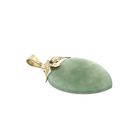 Image 10 of Gold pendant with Jade