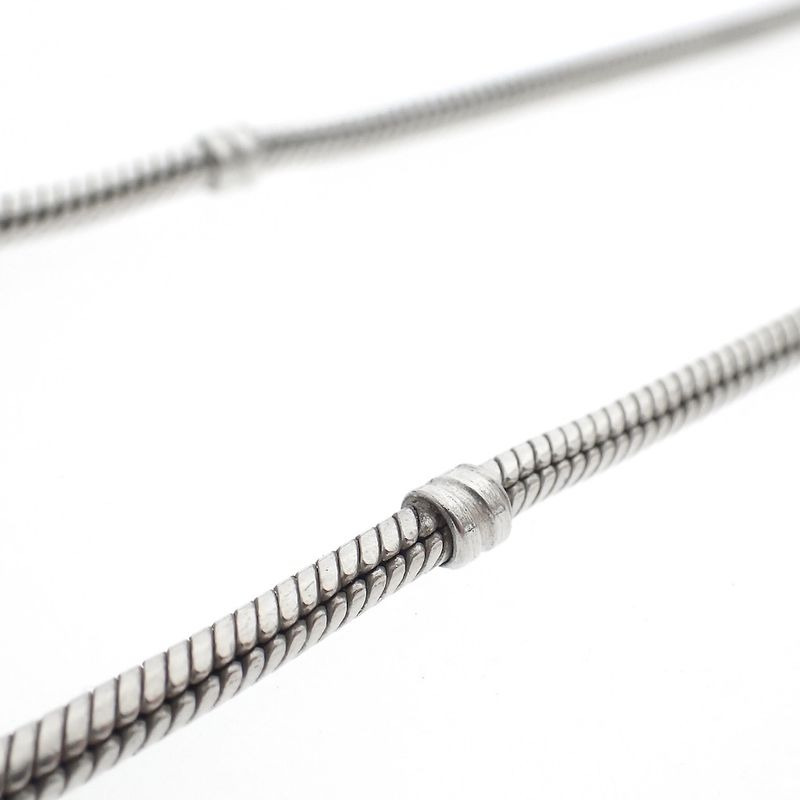 Image 5 of Pandora necklace; Silver; Snake Chain | 46.5 cm