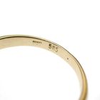 Image 5 of Gold solitaire ring with zirconia