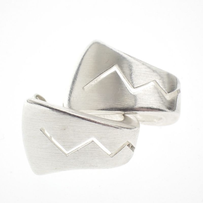 Image 5 of Silver fantasy stud earrings