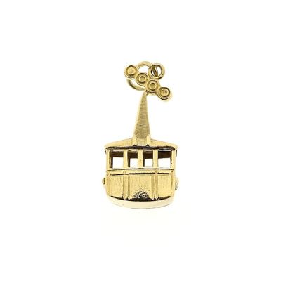 Image 1 of Gold pendant of a gondola