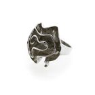 Image 4 of Silver ring with organic design