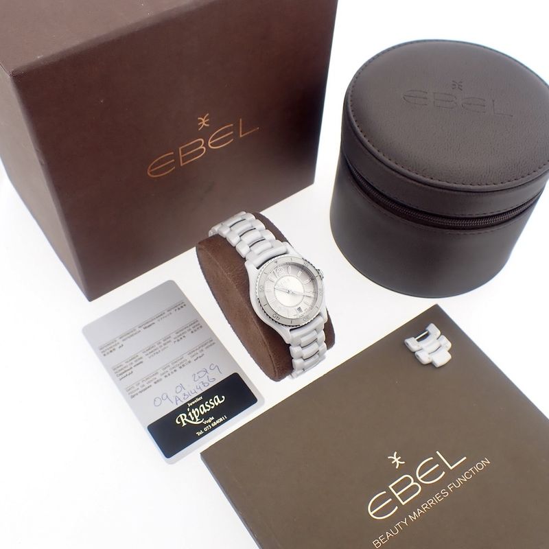Image 2 of Ebel X1; Ceramic women's watch