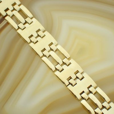 Image 2 of Gold fantasy link bracelet