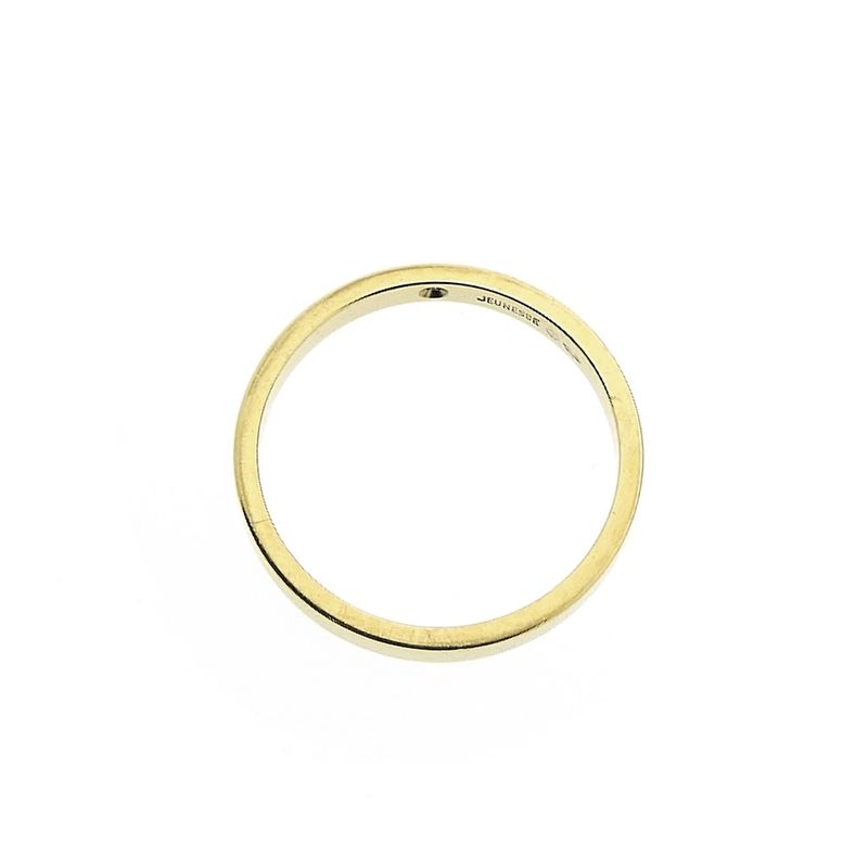 Image 3 of Gold sliding ring with diamond; 0.01 ct. | Jeunesse