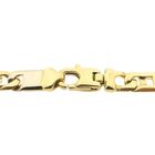 Image 4 of Two-tone gold navy link necklace