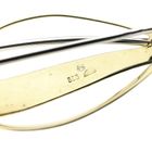 Image 4 of Two-tone gold brooch with pearl