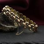 Image 11 of Gold Bismarck link bracelet