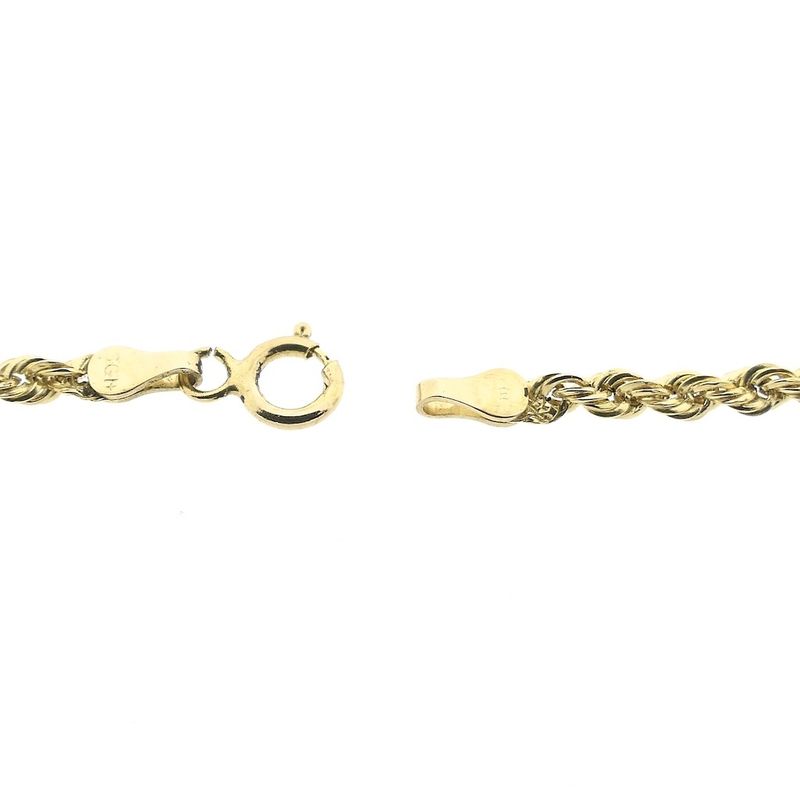 Image 3 of Gold twisted link chain