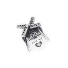 Image 6 of Pandora Moments charm; Silver; Windmill