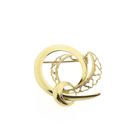 Image 1 of Vintage gold fantasy brooch