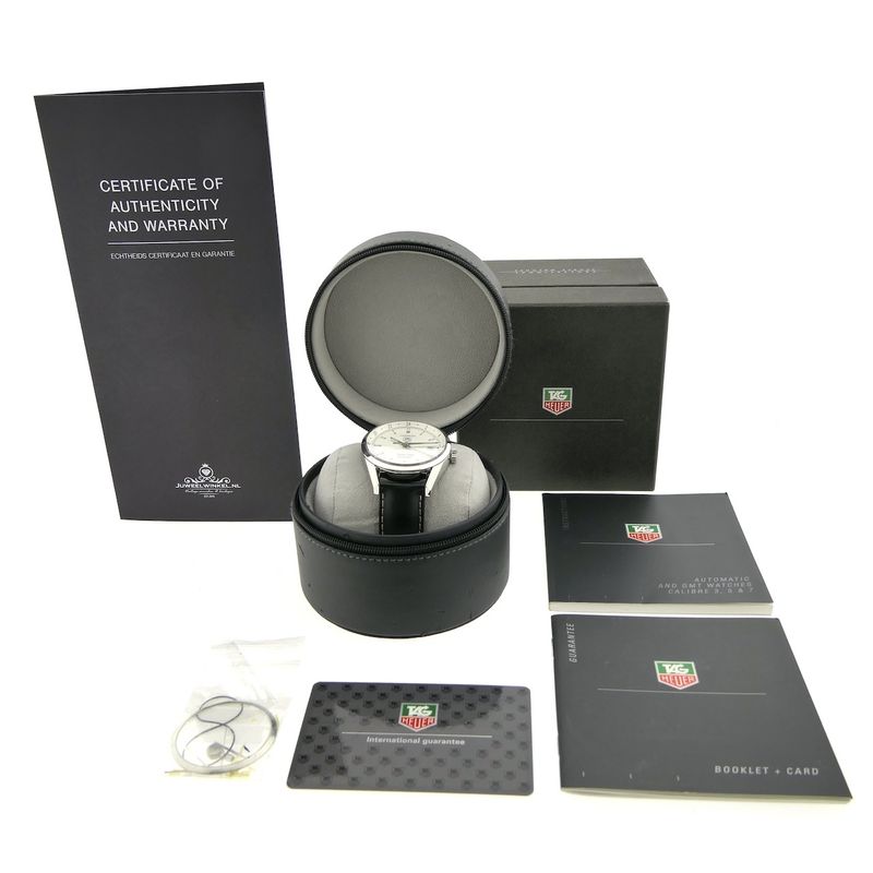 Image 4 of TAG Heuer Carrera Twin-Time WV2116; Automatic men's watch