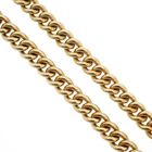 Image 3 of Gold gourmet link chain | 50.5 cm