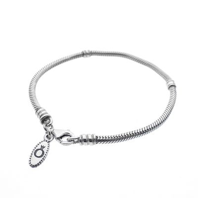 Image 1 of Pandora bracelet; Silver; lobster clasp | 19 cm