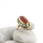 Image 6 of Gold ring with carnelian | Vintage