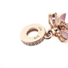 Image 8 of Pandora Moments dangling charm; Rose gold plated; Hanging Daisy