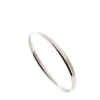 Silver subtle slave bracelet | Ø 61 mm