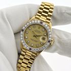 Image 7 of Rolex Datejust 26mm 69178; 18k gold women's watch with diamonds and rubies