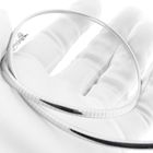 Image 7 of White gold Omega link necklace