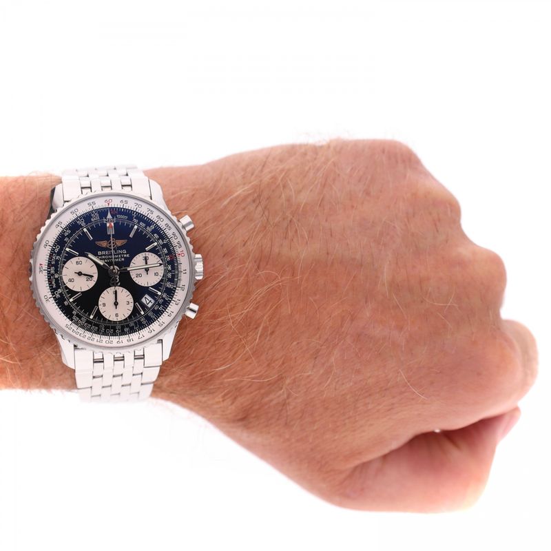 Afbeelding 16 van Breitling Navitimer Chronograph A23322; Automatisch heren horloge