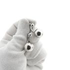 Image 2 of Silver stud earrings with balls