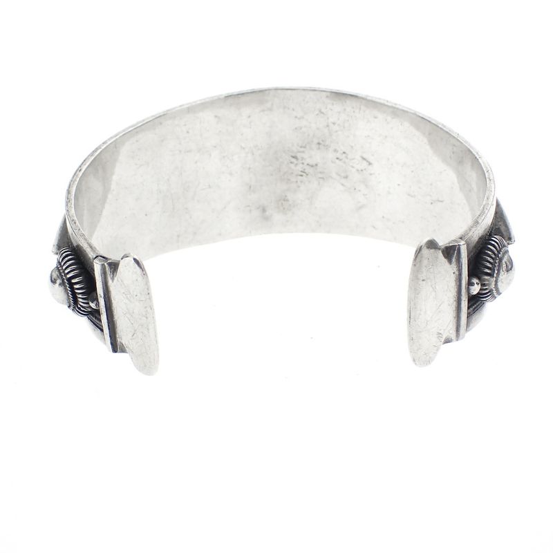 Image 7 of Silver Thai clamp bracelet | Size S/M