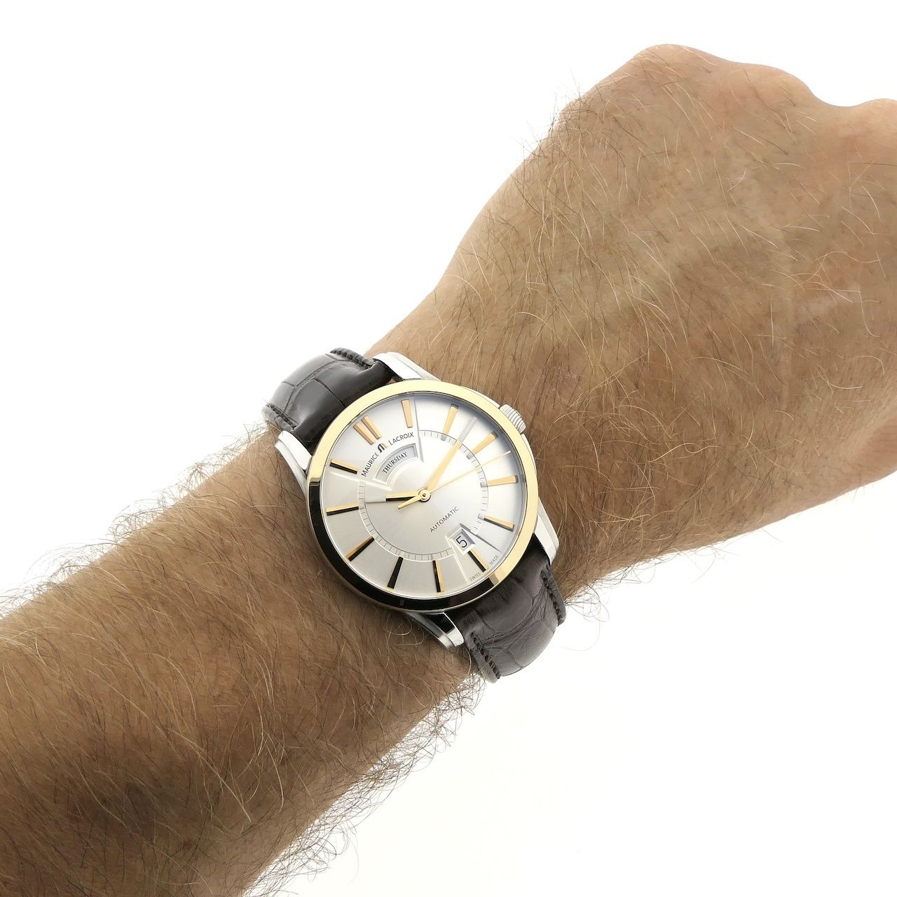 Maurice Lacroix Pontos 'Day-Date' PT6158 | Juweelwinkel.nl