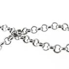 Image 4 of Silver jasseron link bracelet | 19 cm