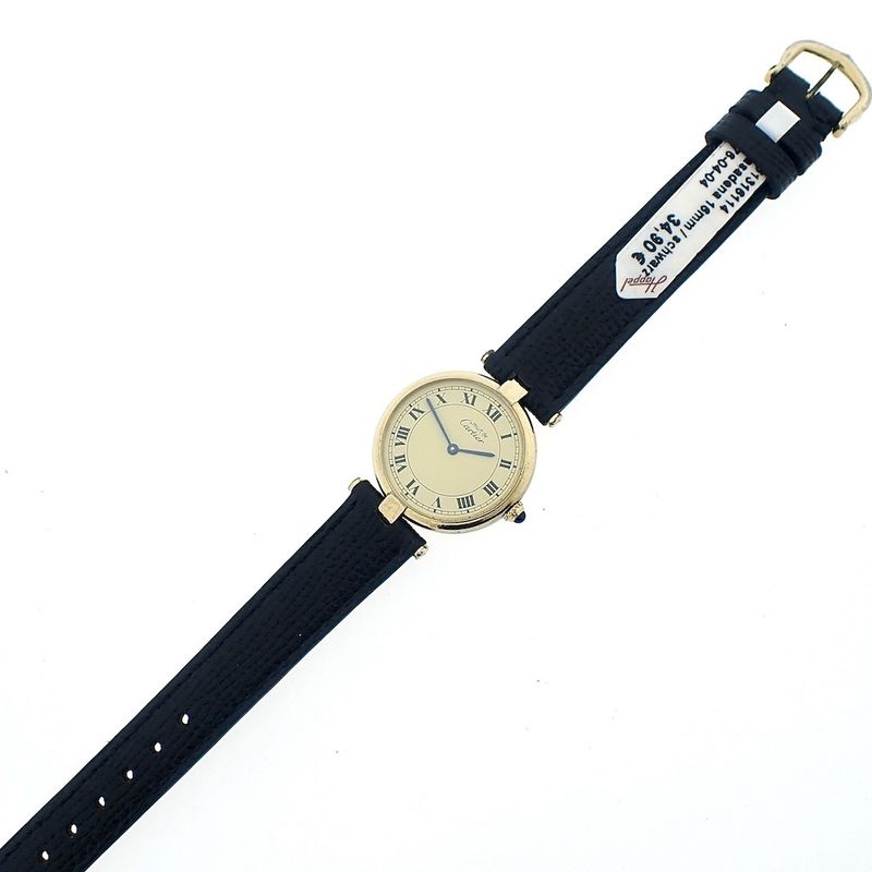 Image 4 of Cartier Must Vermeil; Ladies watch