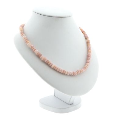 Image 1 of Rose quartz bead necklace