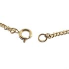 Image 6 of Gold long gourmet link necklace | 71 cm
