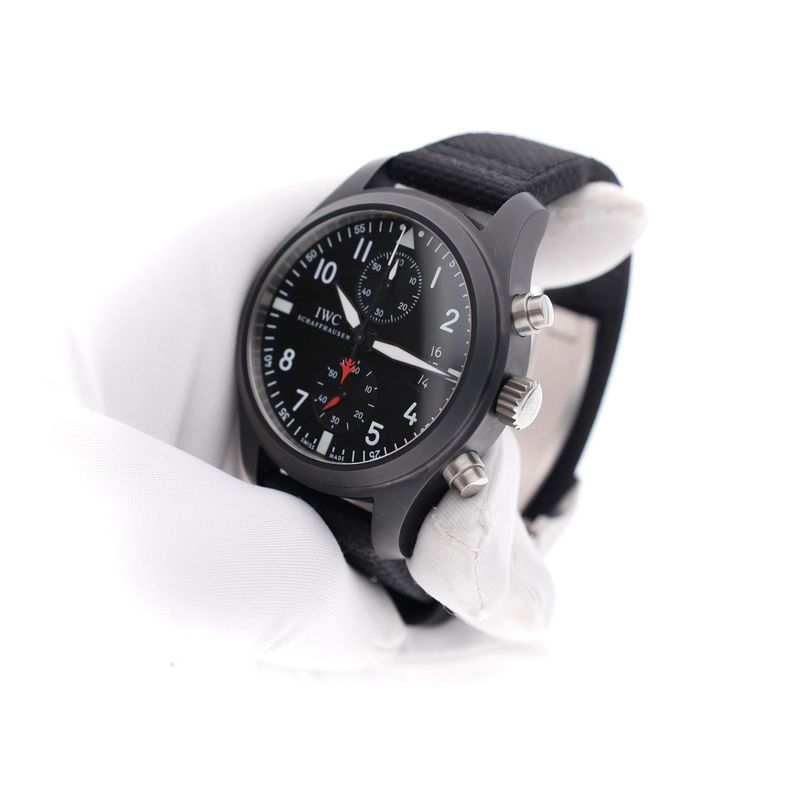 Image 11 of IWC Pilot's Watch 'Top-Gun' Chronograph IW388001; Automatic Men's Watch