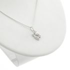 Image 7 of Silver fantasy pendant with colored zirconia